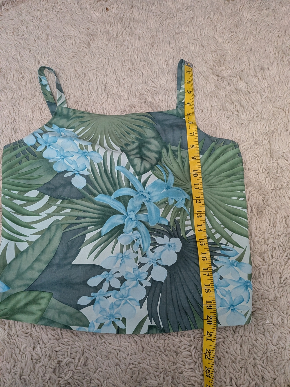 Tommy Bahama Tropical Floral Silk Sleeveless Cami Top - Picture 5 of 5